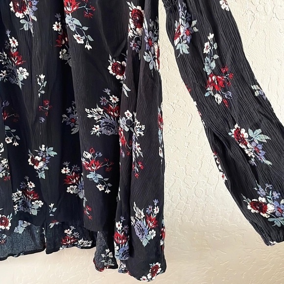 Free People ‘Snap On’ Floral Mini/ Tunic‎ Dress - Picture 4 of 10